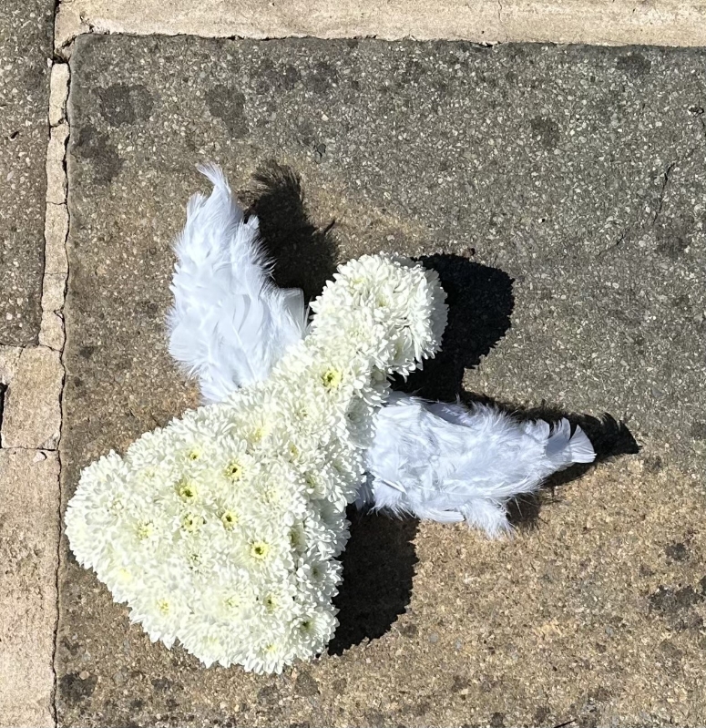 Angel Floral Tribute