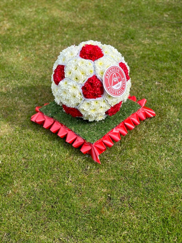 Football Funeral Tribute