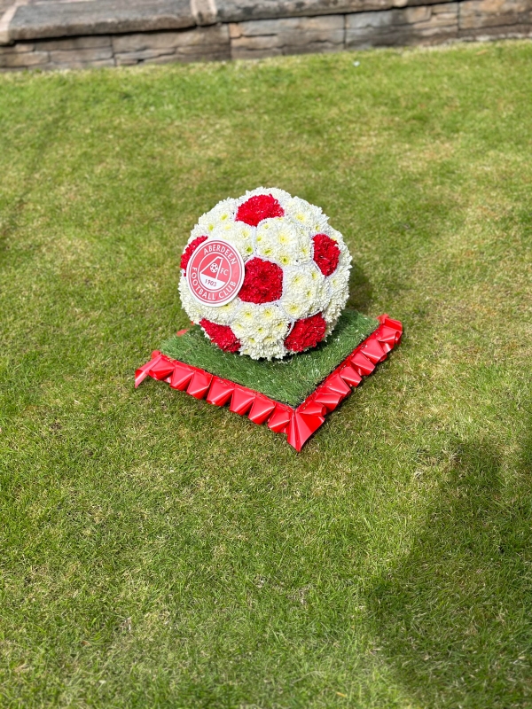 Football Funeral Tribute